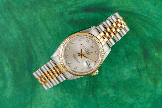 Rolex Datejust 36 16233 Silver Diamond Dial - Sydney