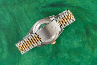 Rolex Datejust 36 16233 Silver Diamond Dial Jubilee Two-Tone Yellow Gold Bracelet - Sydney