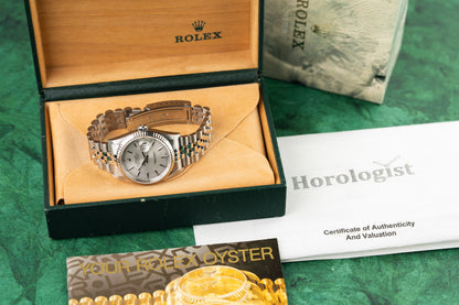Rolex Datejust 36 16234 Watch and Box 2000 - The Watch Business Sydney