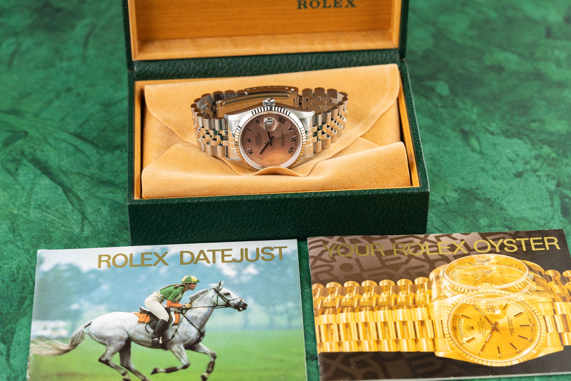 Rolex Datejust 36 16234 Salmon Roman Dial Stainless Steel Jubilee Bracelet - Sydney