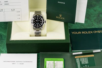Rolex Sea-Dweller 16600 SD4K Stainless Steel Black Dial 2006 Model 