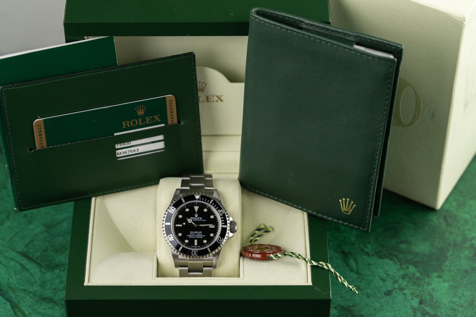 Rolex Sea-Dweller 16600 SD4K Stainless Steel Black Dial 2008 Model