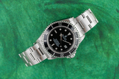Rolex Sea-Dweller 16600 SD4K Black Dial Aluminium Bezel - The Watch Business Sydney
