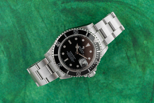 Rolex Submariner Date 16610 Stainless Steel M Serial 2008 - The Watch Business Sydney