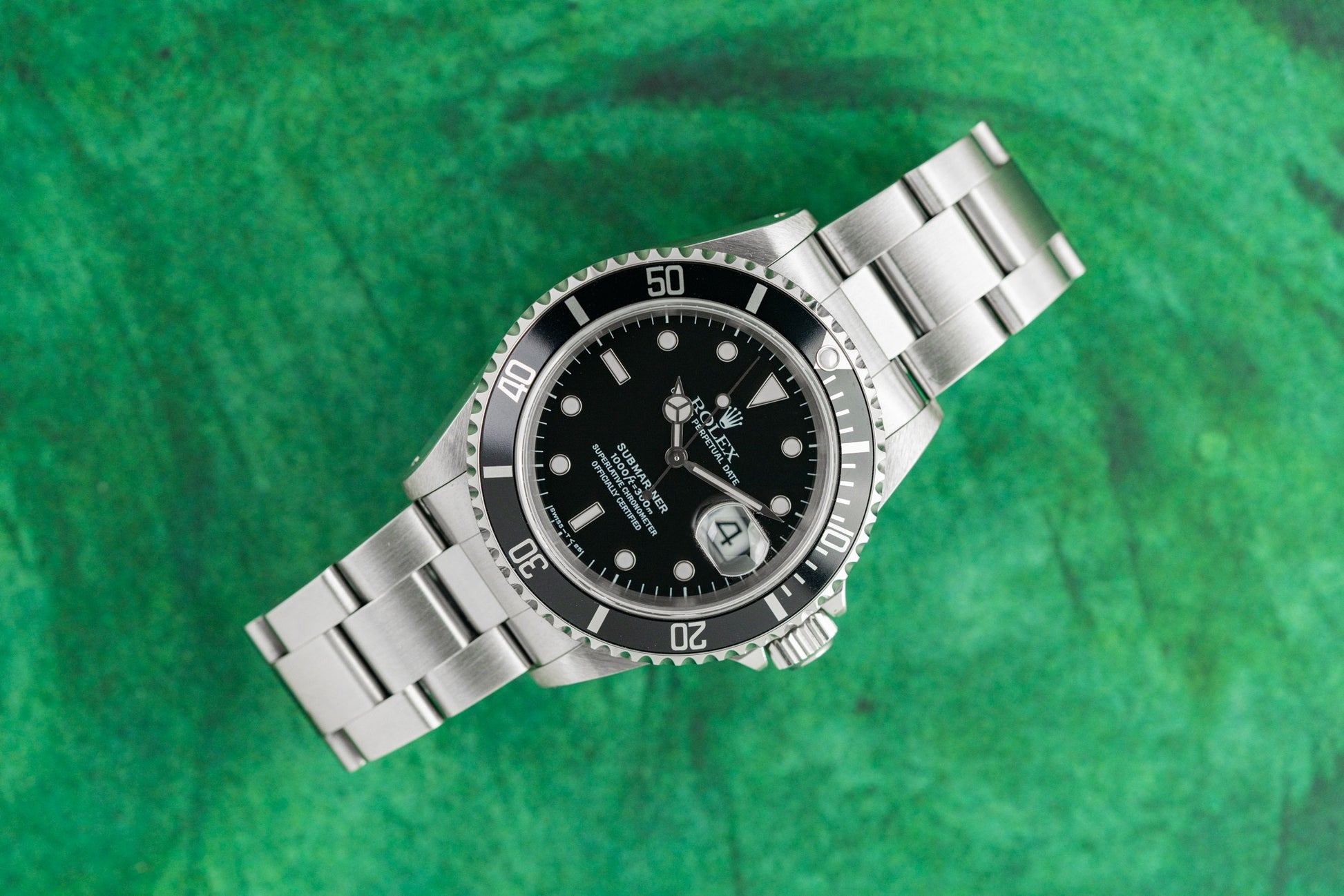 Rolex Submariner Date 16610 Black Dial Stainless Steel 1997 Model