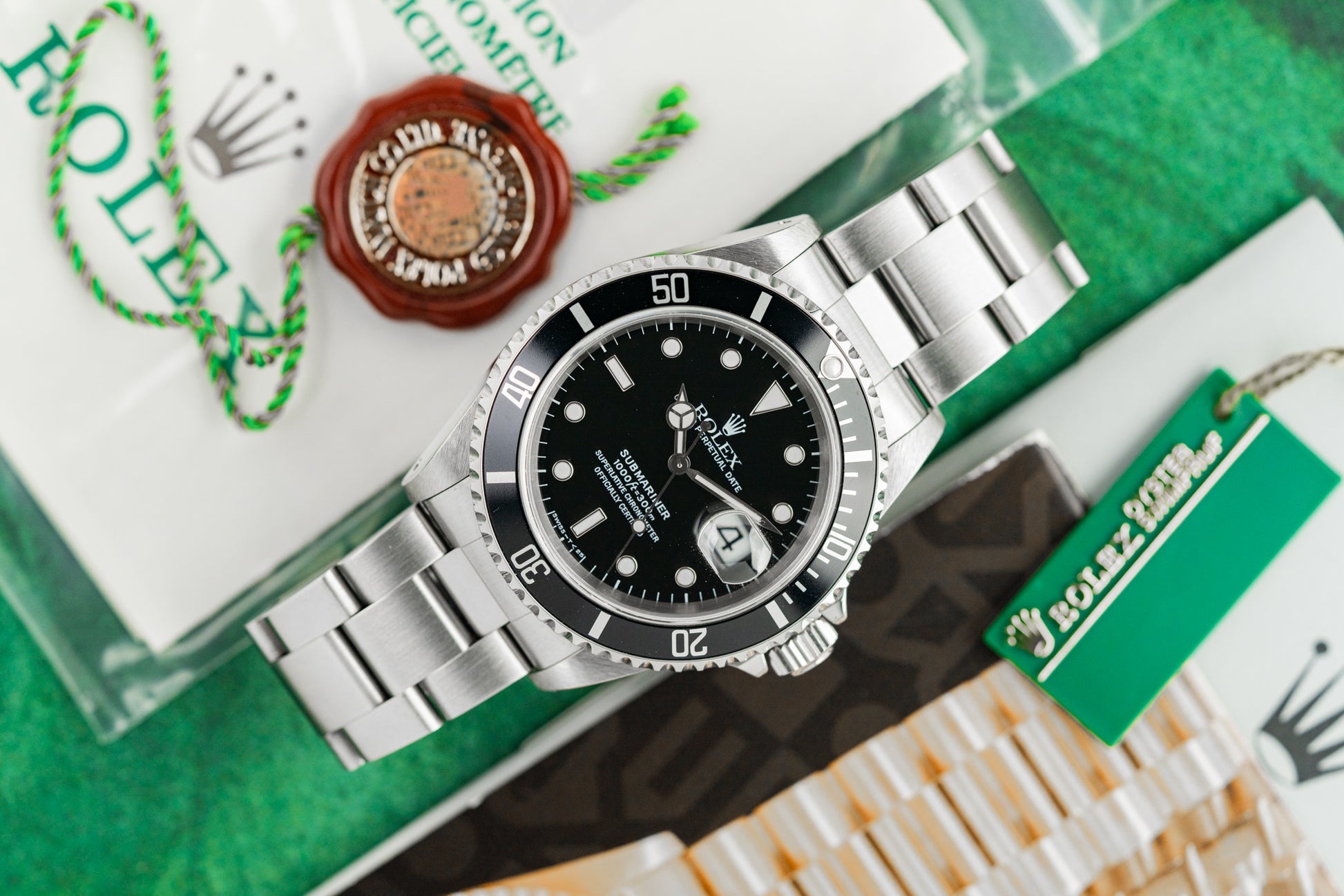 Rolex Submariner Date 16610 Black Dial Stainless Steel 1997 Model