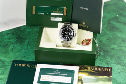Rolex Submariner Date 16610 Black Dial Stainless Steel 2008 Model
