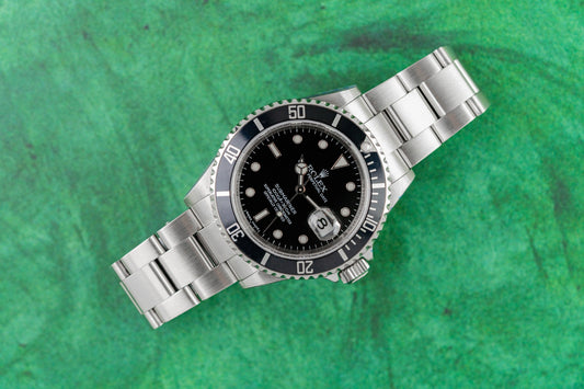 Rolex Submariner Date 16610 Black Dial Stainless Steel 2008 Model