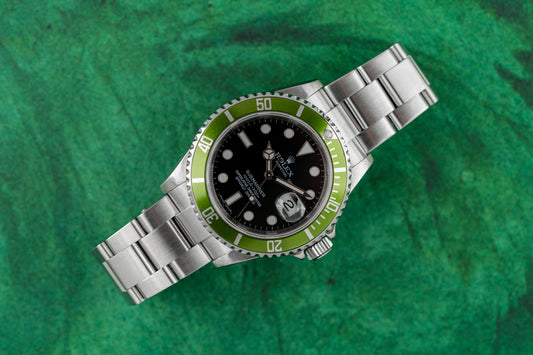 Rolex Submariner "Kermit" 16610LV Stainless Steel 2008 Model