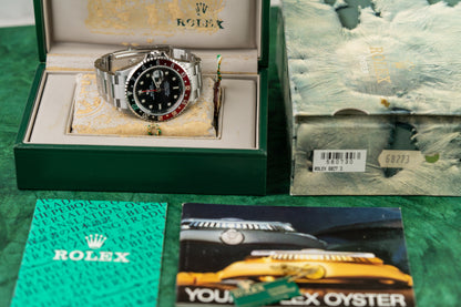 Rolex GMT-Master II 16710 'Coke' Bezel Stainless Steel 2002 Model