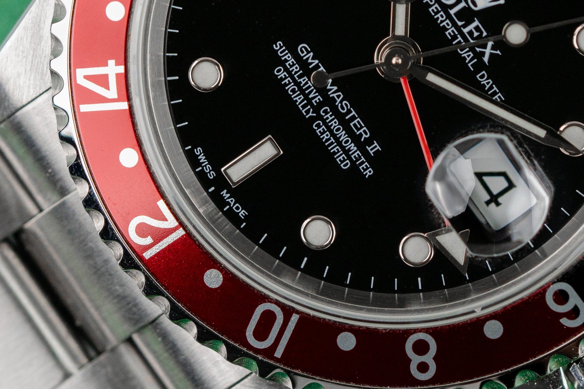Rolex GMT-Master II 16710 'Coke' Bezel Stainless Steel 2002 Model