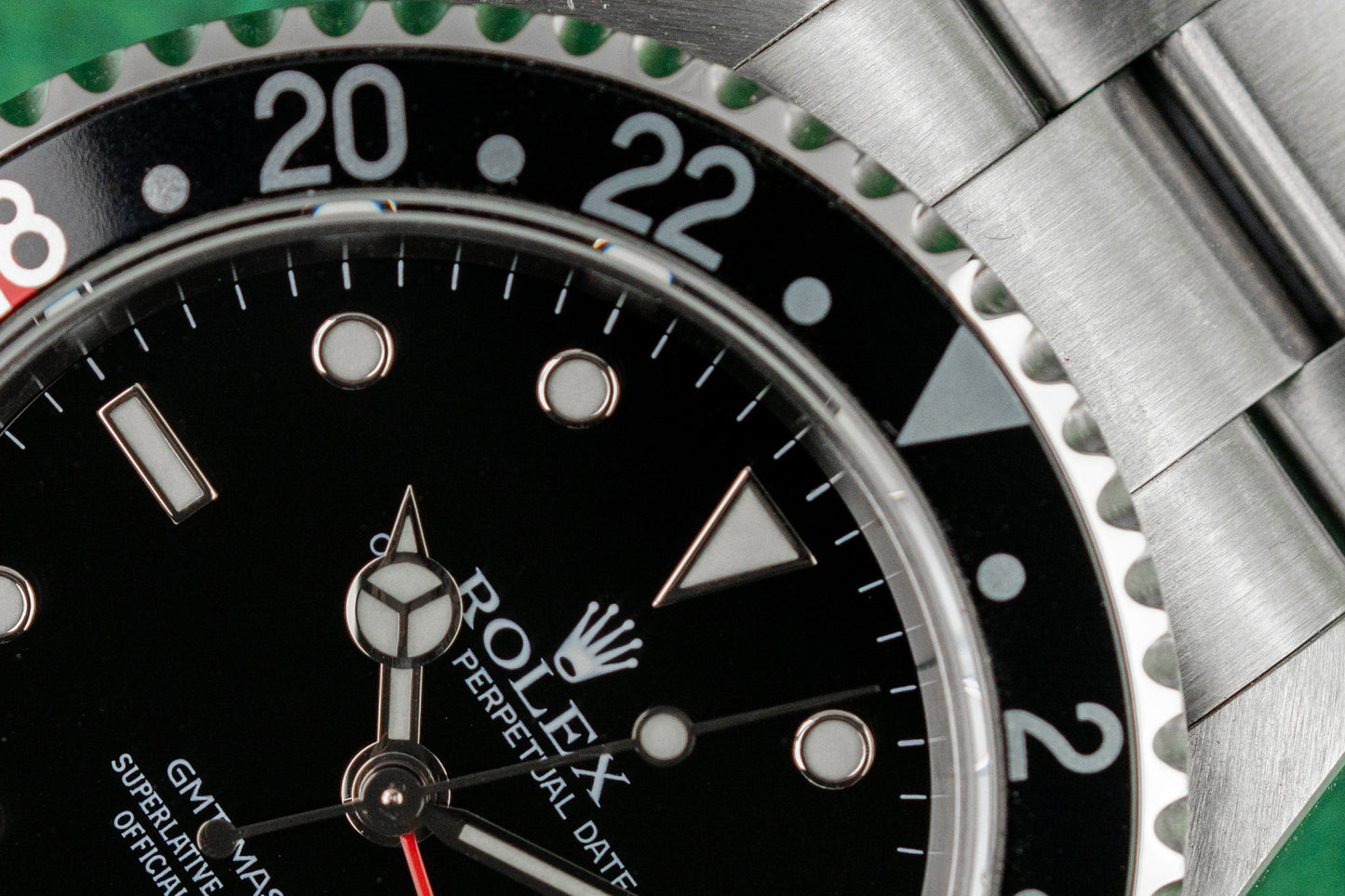 Rolex GMT-Master II 16710 'Coke' Bezel Stainless Steel 2002 Model