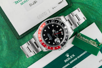 Rolex GMT-Master II 16710 Coke Black Dial Black and Red Bezel - Sydney