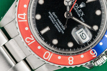 Rolex GMT-Master 'Pepsi Bezel' 16750 Stainless Steel 1987 Model