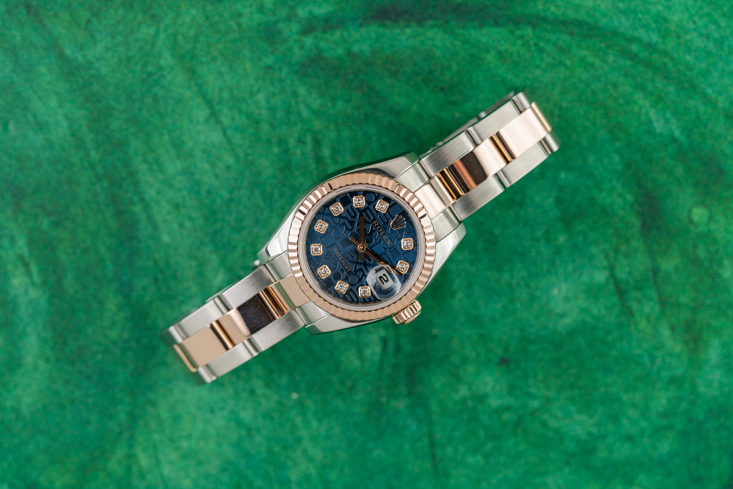 Rolex Lady-Datejust 26 179171 Blue Jubilee Diamond Dial - Sydney