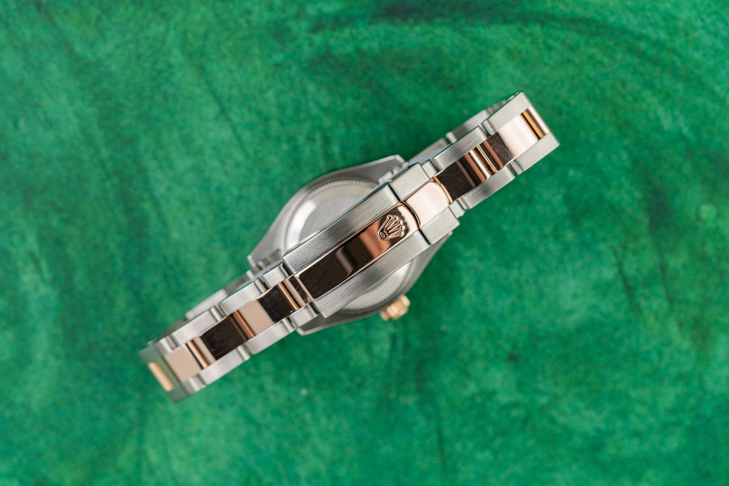 Rolex Lady-Datejust 26 179171 Blue Jubilee Diamond Dial Two-Tone Rose Gold Bracelet - Sydney