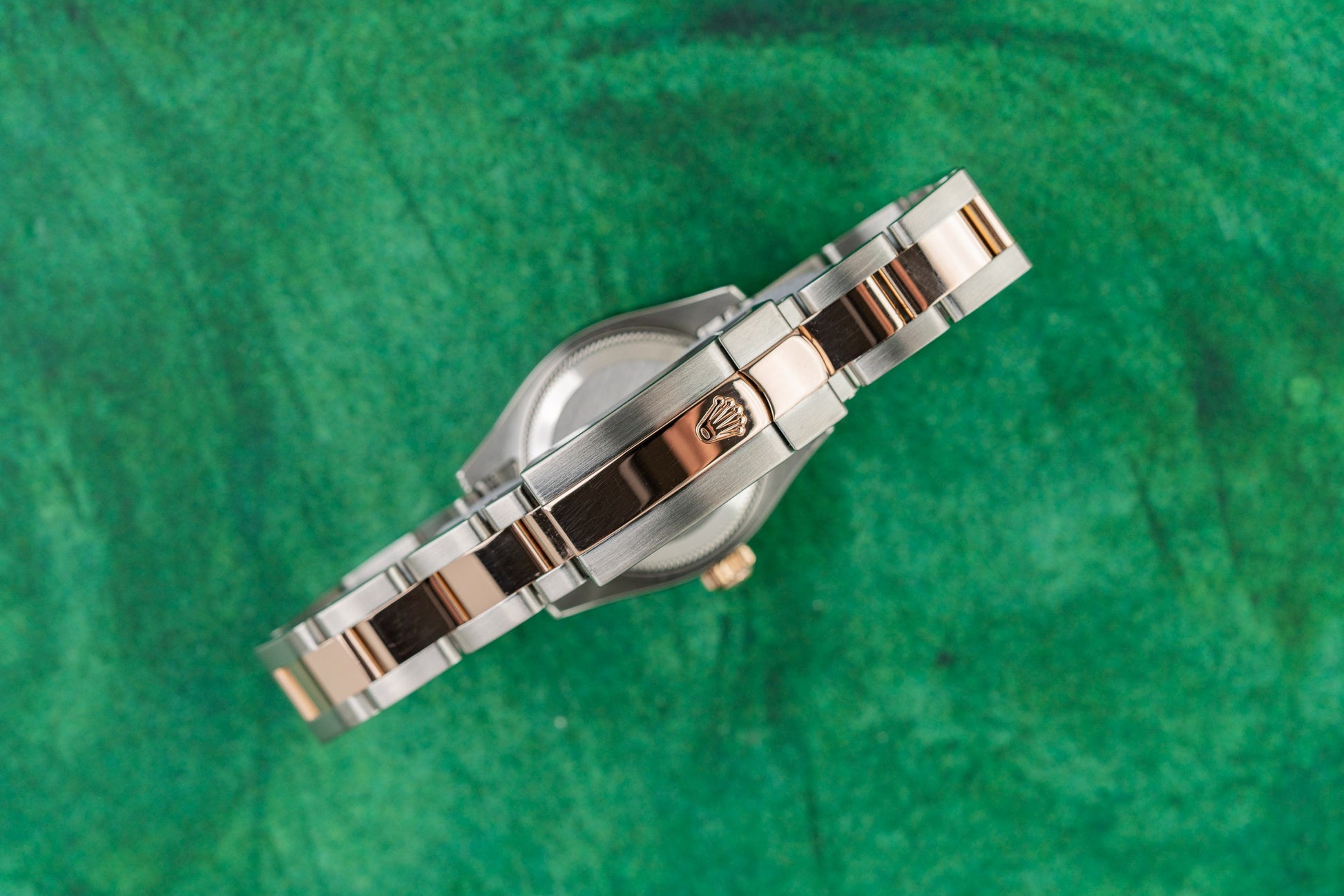 Rolex Lady-Datejust 26 179171 Blue Jubilee Diamond Dial Two-Tone Rose Gold Bracelet - Sydney