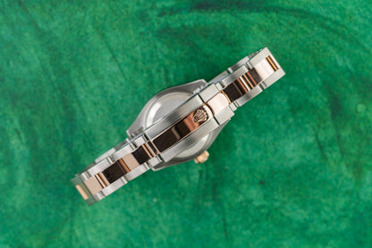 Rolex Lady-Datejust 26 179171 Blue Jubilee Diamond Dial Two-Tone Rose Gold Bracelet - Sydney