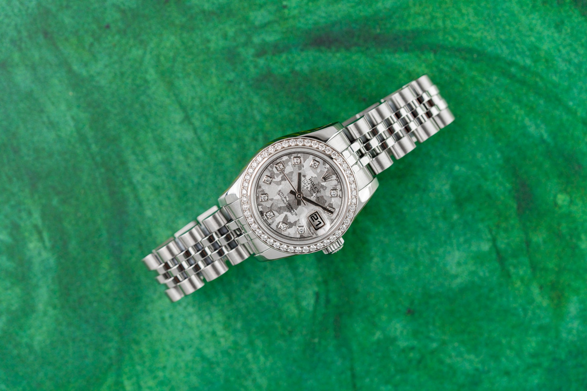Rolex Lady-Datejust 26 Crystal Diamond Dial Factory Bezel 2011 Model