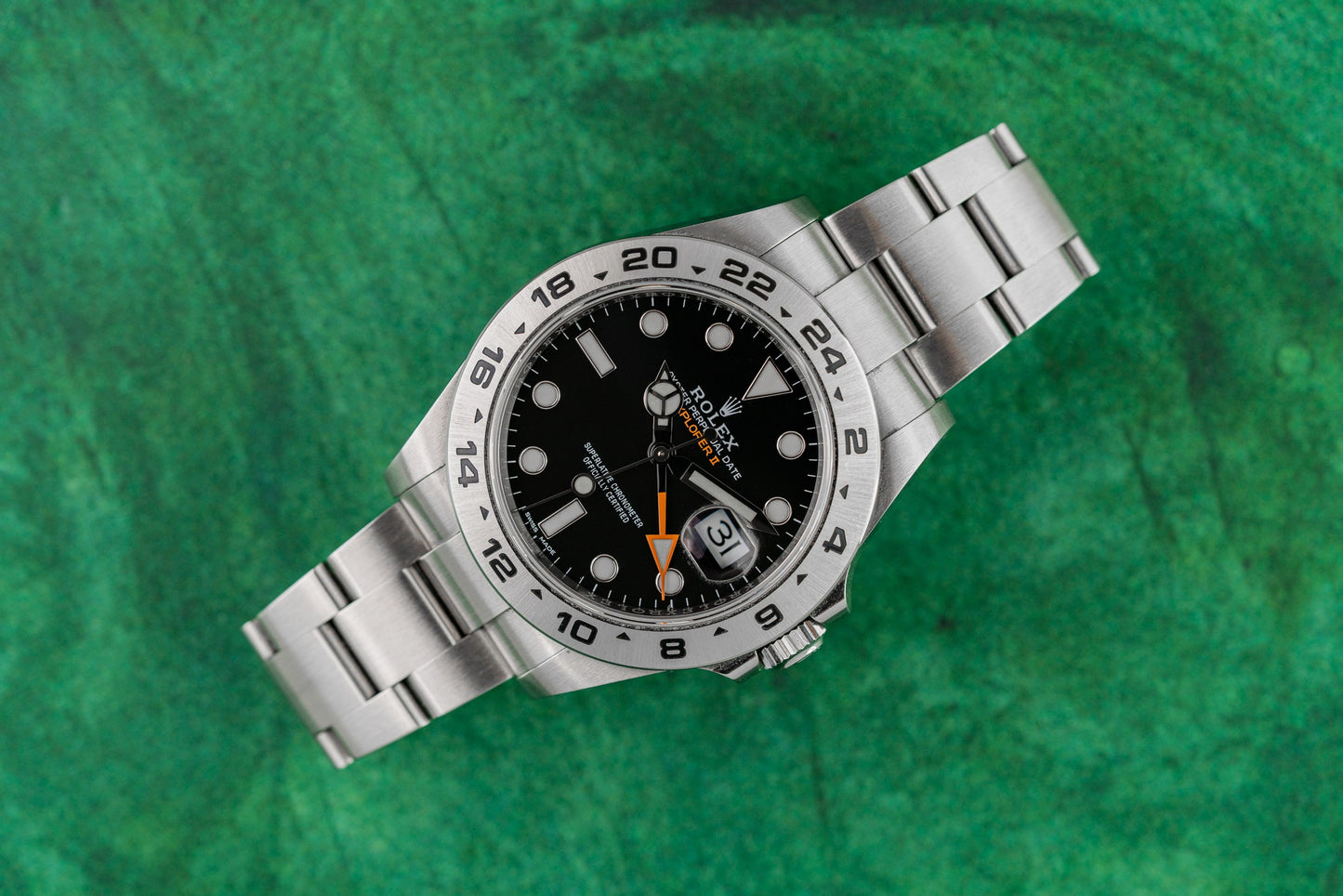 Rolex Explorer II 216570 Black Dial Stainless Steel 2021 Model