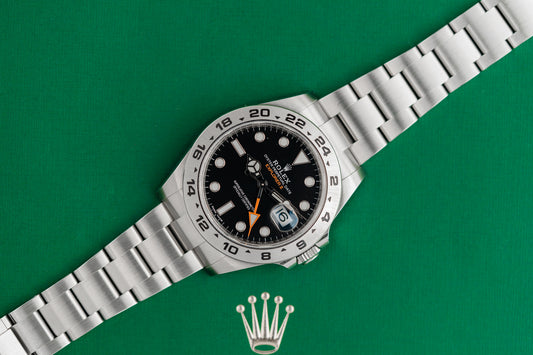 Rolex Explorer II Black Dial 216570 Stainless Steel 2021 Model