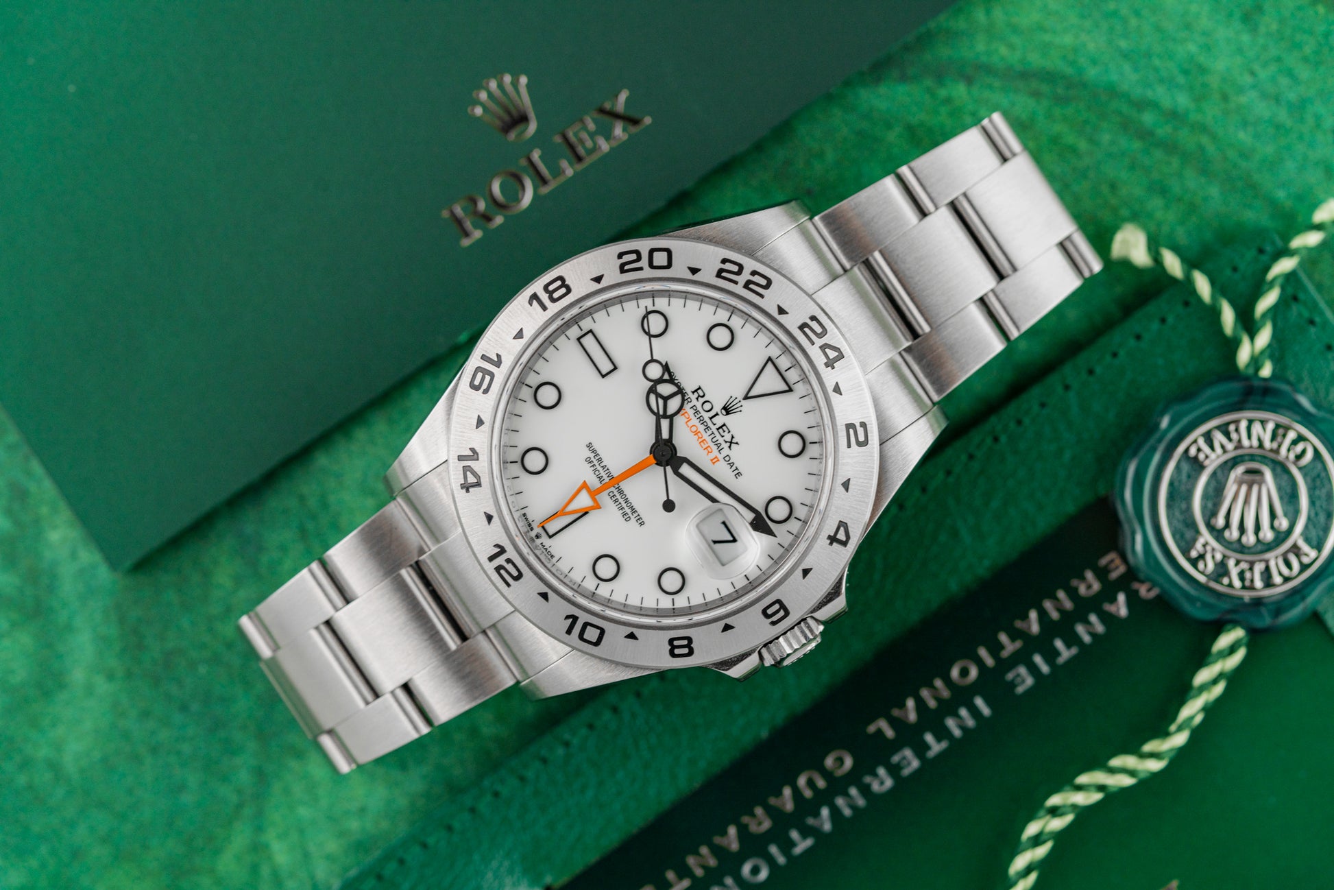 Rolex Explorer II White Polar Dial Stainless Steel 2023 Model