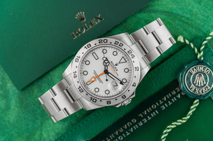 Rolex Explorer II White Polar Dial Stainless Steel 2023 Model