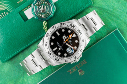 Rolex Explorer II 226570 Black Dial Stainless Steel 2021 Model