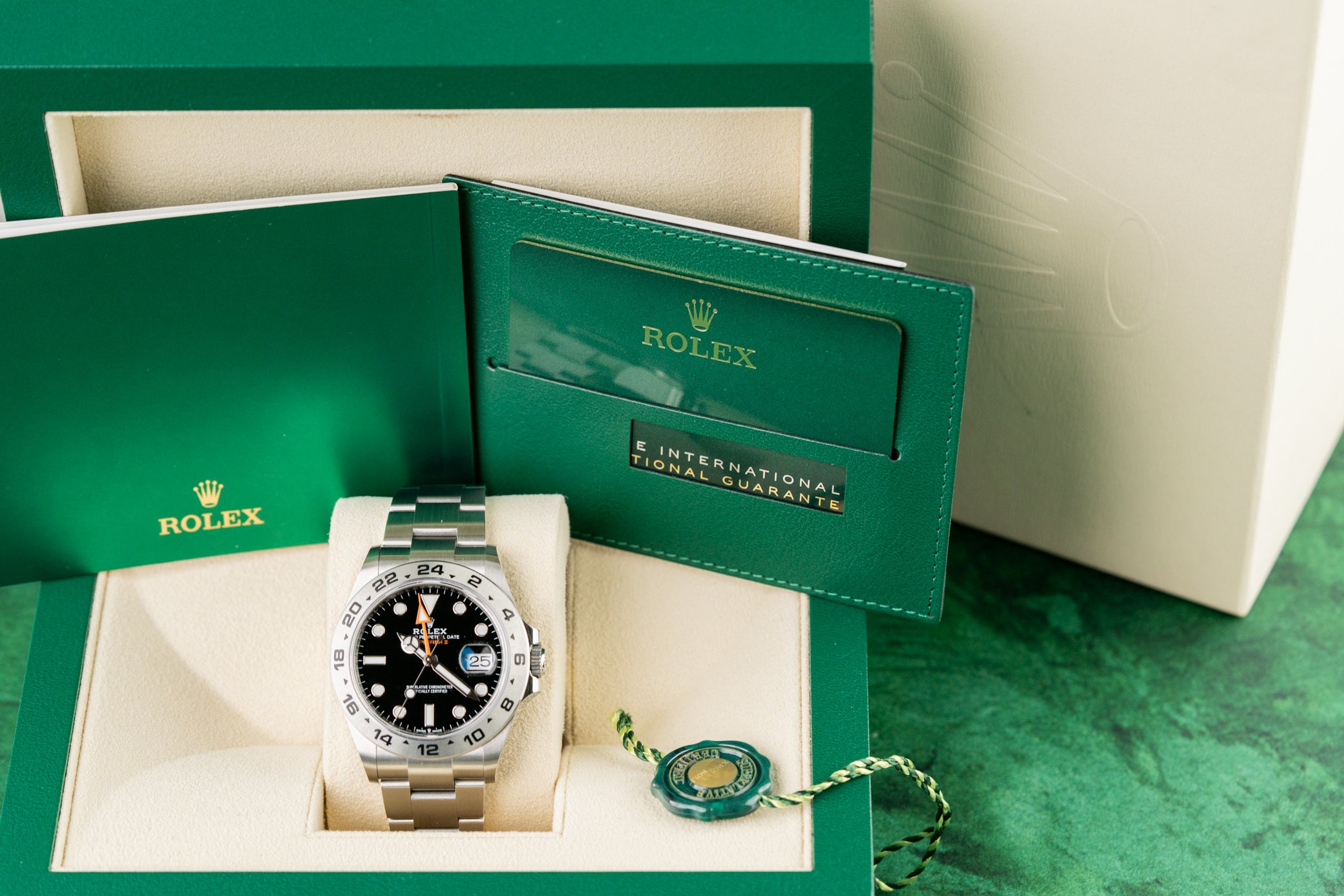 Rolex Explorer II Black Dial 226570 2024 - TWB Sydney