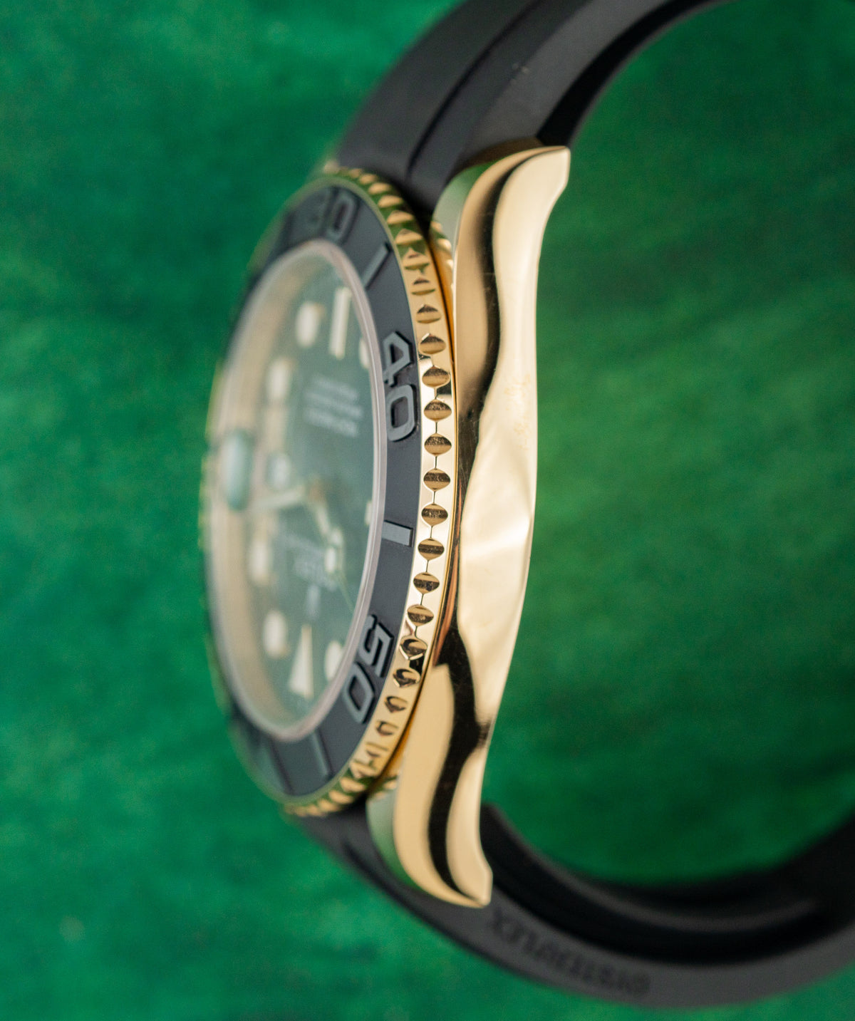 Rolex Yacht-Master 42 Oysterflex Rubber Bracelet Yellow Gold - Pre-Owned Rolex Sydney