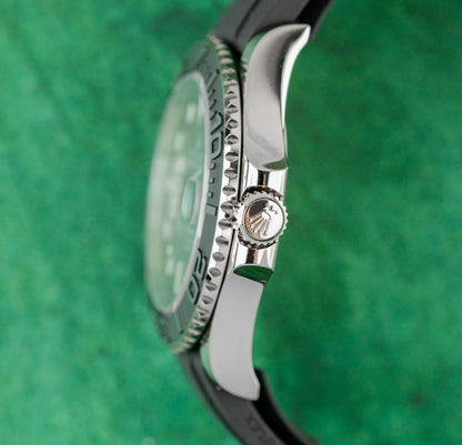 Rolex Yacht-Master 42 226659 Black Dial White Gold Ceramic Bezel Case - The Watch Business Sydney CBD