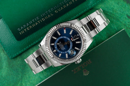 Rolex Sky-Dweller 326934 Blue Dial Stainless Steel 2022