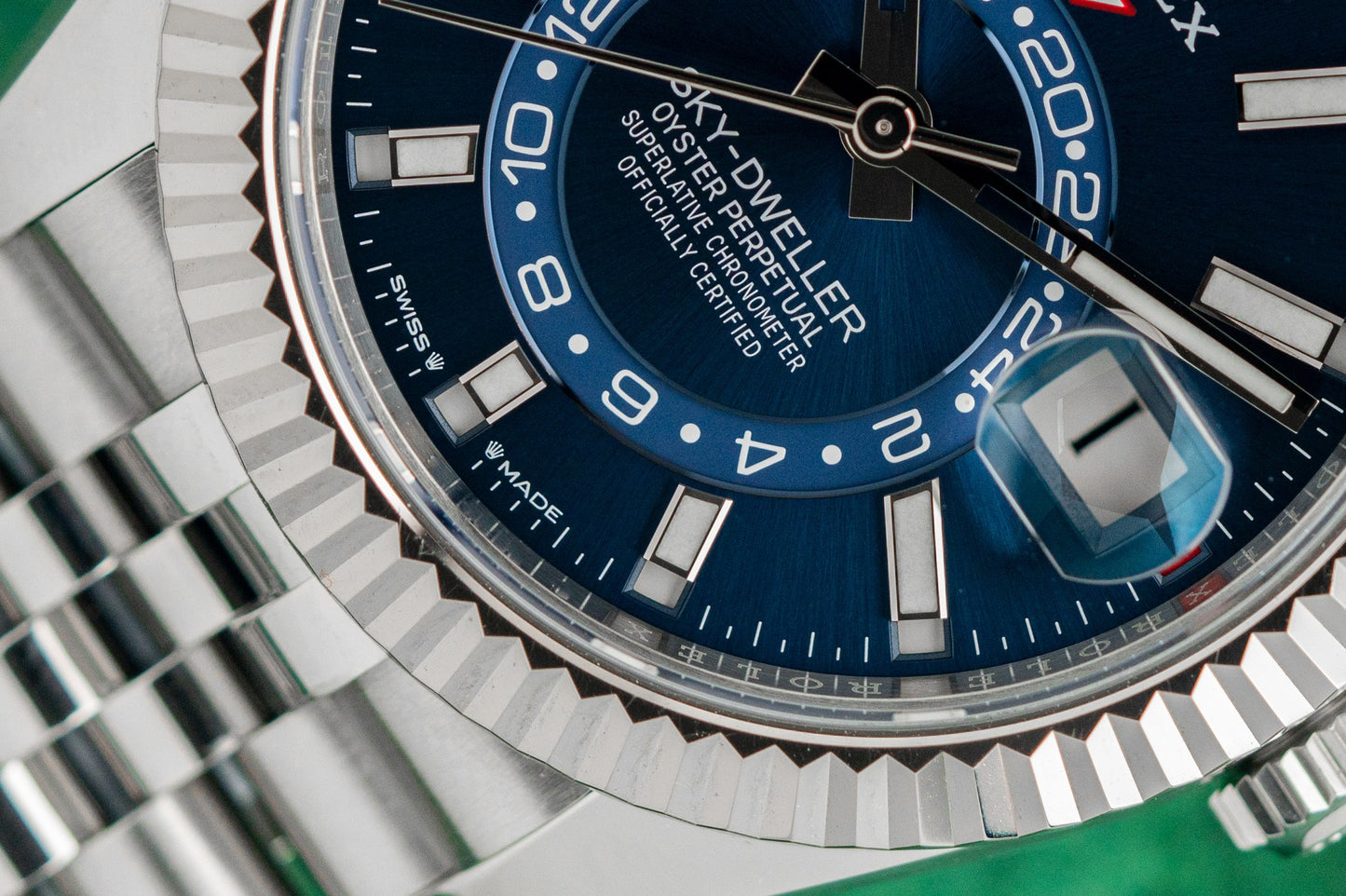 Rolex Sky-Dweller 336934 Blue Dial Stainless Steel Jubilee Bracelet 2024 Model