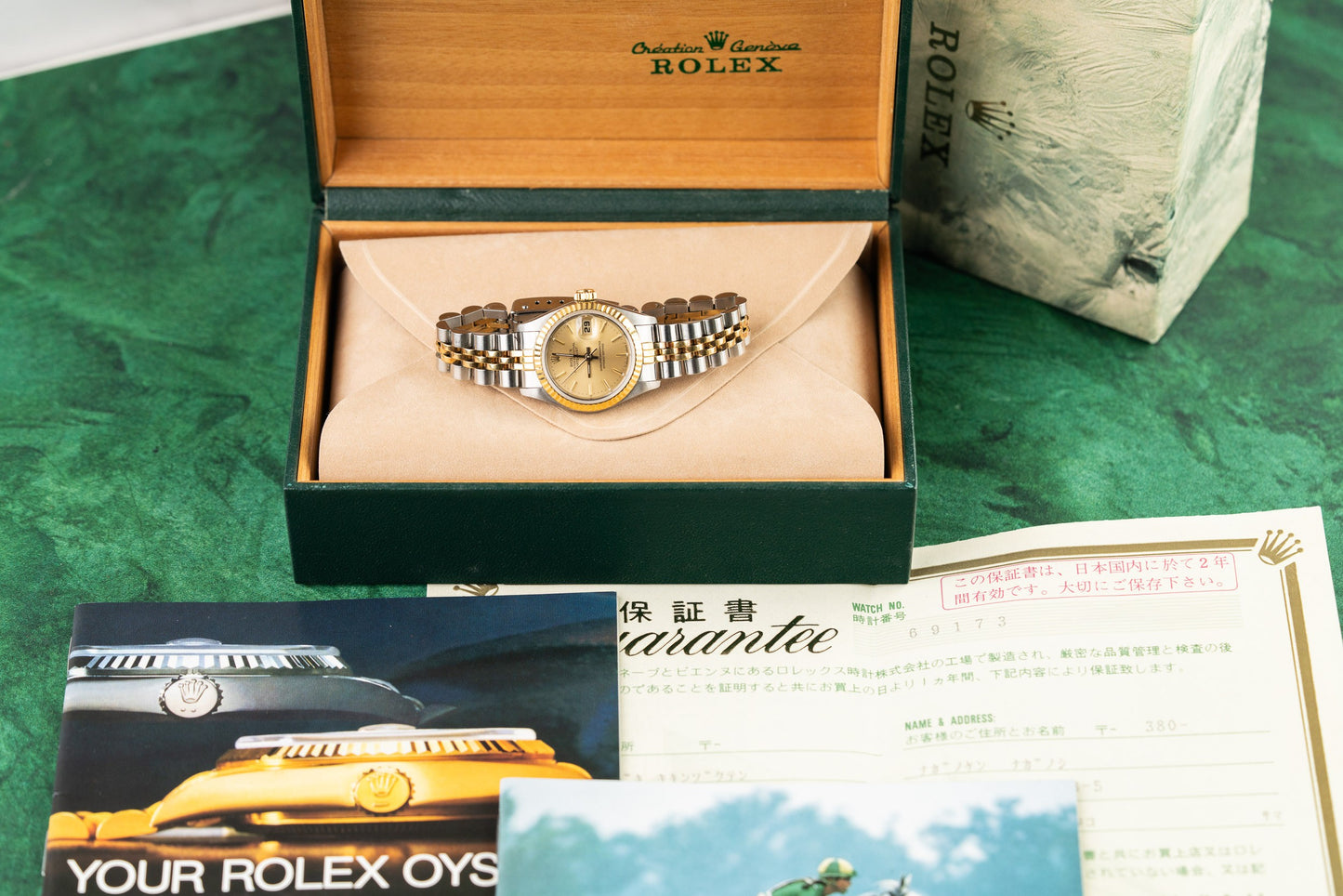 Rolex Lady-Datejust 26 69173 Two-Tone Yellow Gold 1987 - The Watch Business Sydney