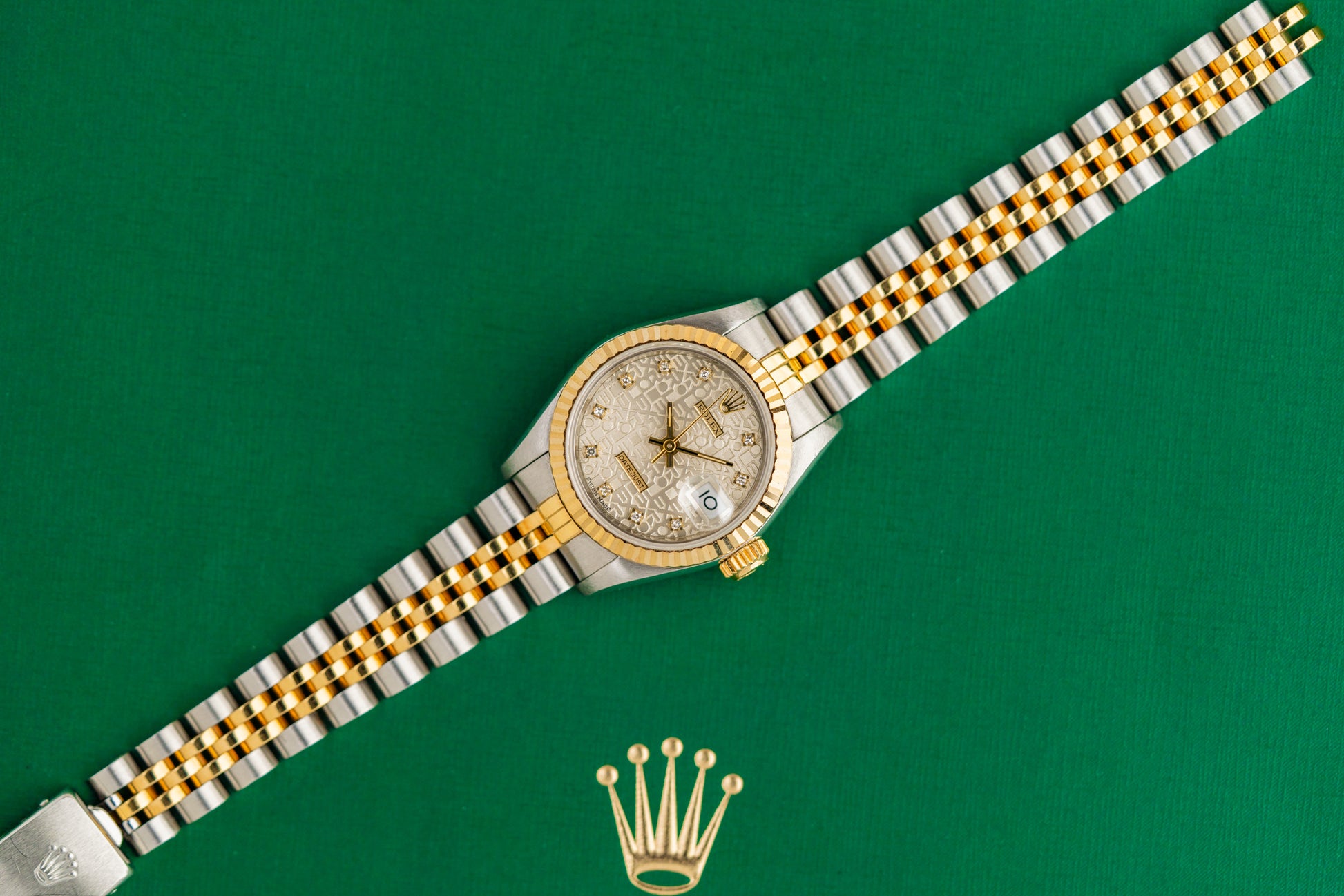 Rolex Lady-Datejust 69173 Jubilee Diamond Dial 1988 Model