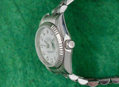 Rolex Lady-Datejust 26 79174 case and crown - The Watch Business