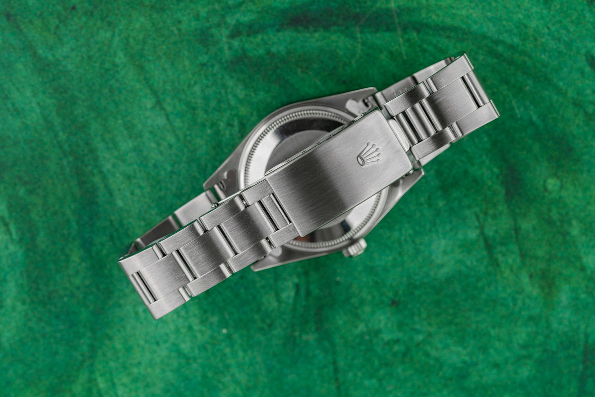 Rolex Air-King 14010M Blue Dial 3-6-9 Numerals - The Watch Business Sydney