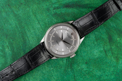 Rolex Cellini Time 50509 Silver Dial Gold Hour Markers - The Watch Business Sydney