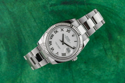 Rolex Datejust 41 126334 White Roman Dial Stainless Steel 2024 - The Watch Business Sydney