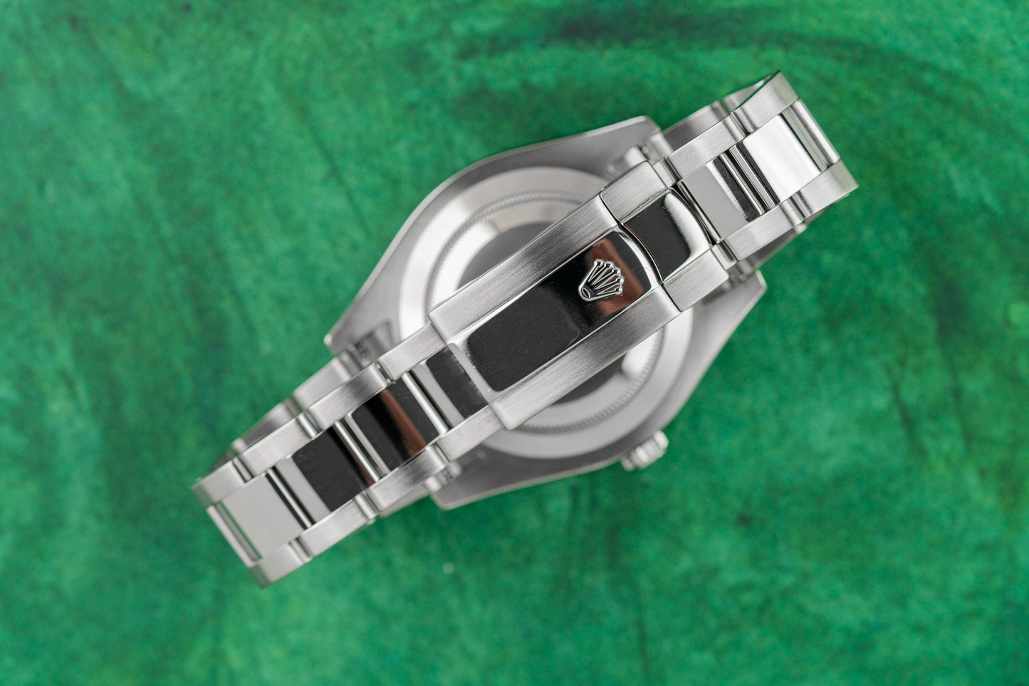 Rolex Datejust II 116300 Blue Dial Stainless Steel Smooth Bezel Case - The Watch Business Sydney CBD