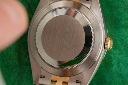 Rolex Datejust 41 Champagne Diamond Dial 126333 Two Tone Yellow Gold 2017