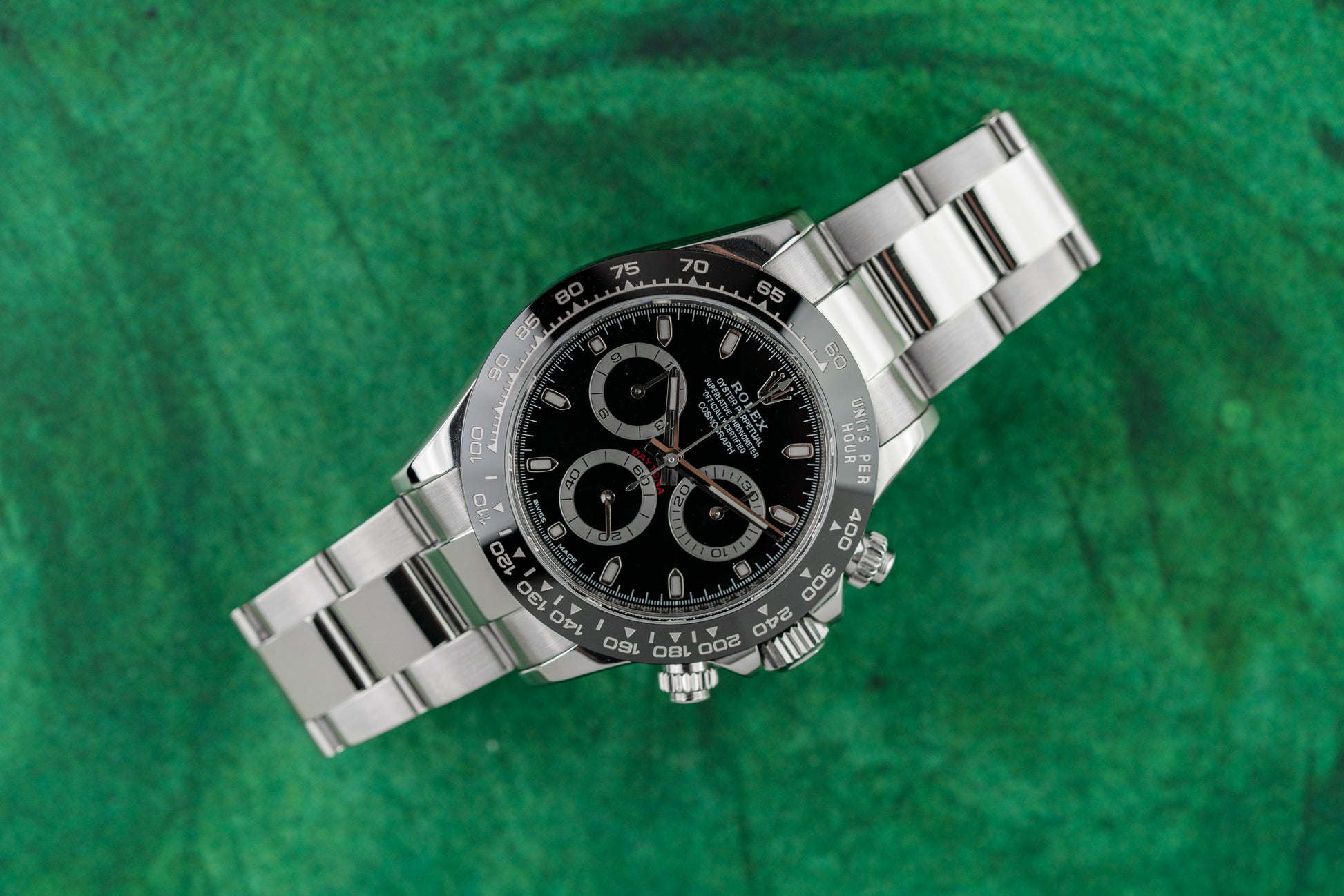Rolex Daytona 116500LN Black Dial Stainless Steel 2016 - The Watch Business Sydney