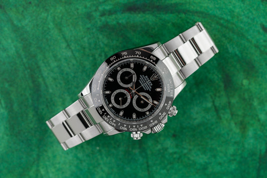 Rolex Daytona 116500LN Black Dial Stainless Steel 2016 - The Watch Business Sydney