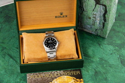 Rolex Explorer 36 14270 Black Dial with Box 1997 - The Watch Business Sydney