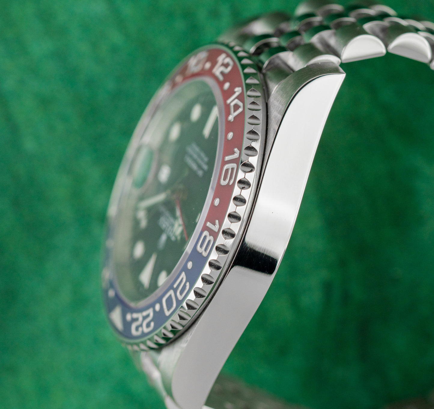 Rolex GMT-Master II 126710BLRO Pepsi Black Dial Stainless Steel Case - The Watch Business Sydney CBD