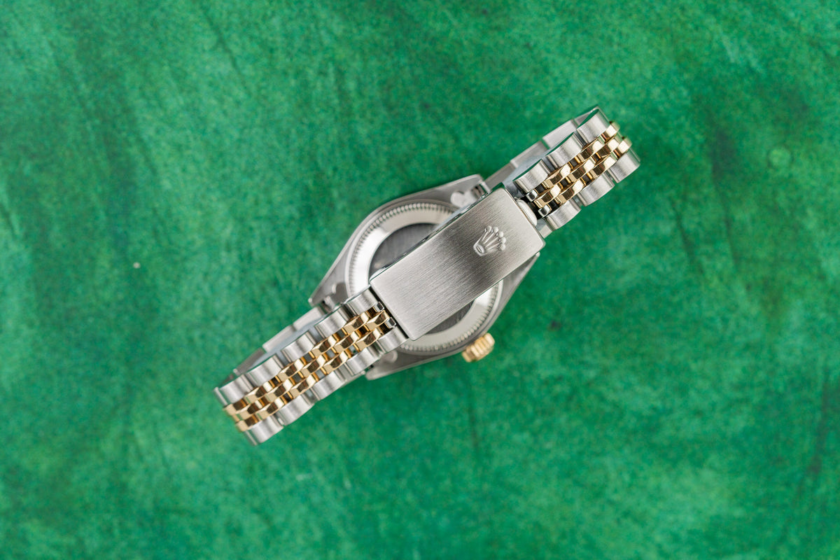Rolex Lady-Datejust 26 79173 Silver Computer Dial Diamond Markers - The Watch Business Sydney