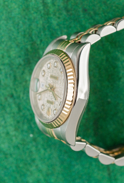 Rolex Lady-Datejust 26 79173 Silver Computer Dial Jubilee Two Tone Bracelet - Rolex Sydney