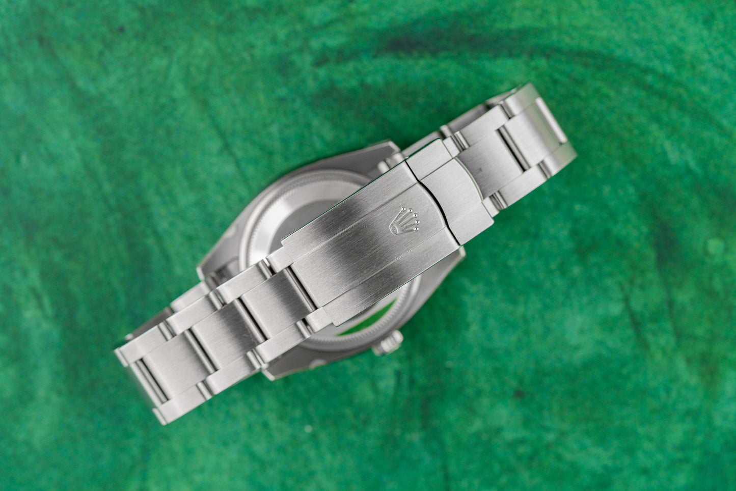 Rolex Oyster Perpetual 34 114200 Silver Dial Oyster Stainless Steel Bracelet - The Watch Business Sydney