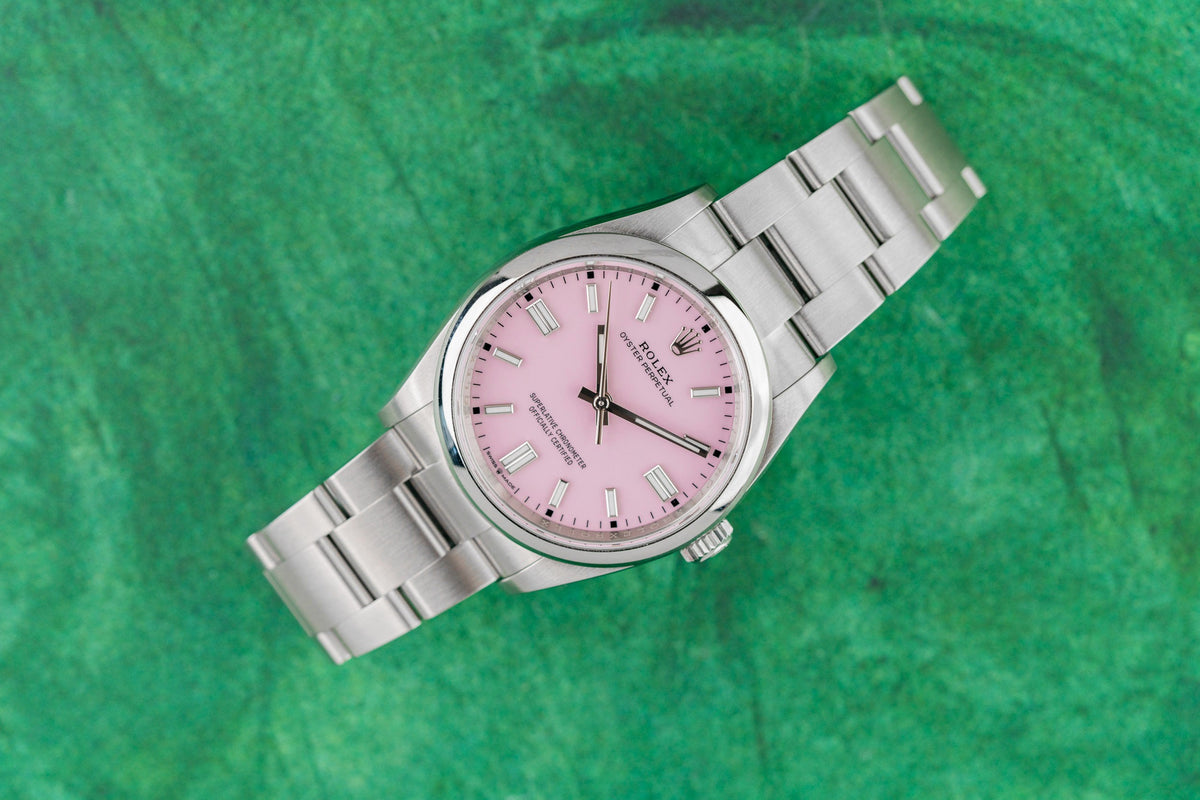 Rolex Oyster Perpetual 36 126000 Candy Pink Dial Stainless Steel 2026 - The Watch Business Sydney