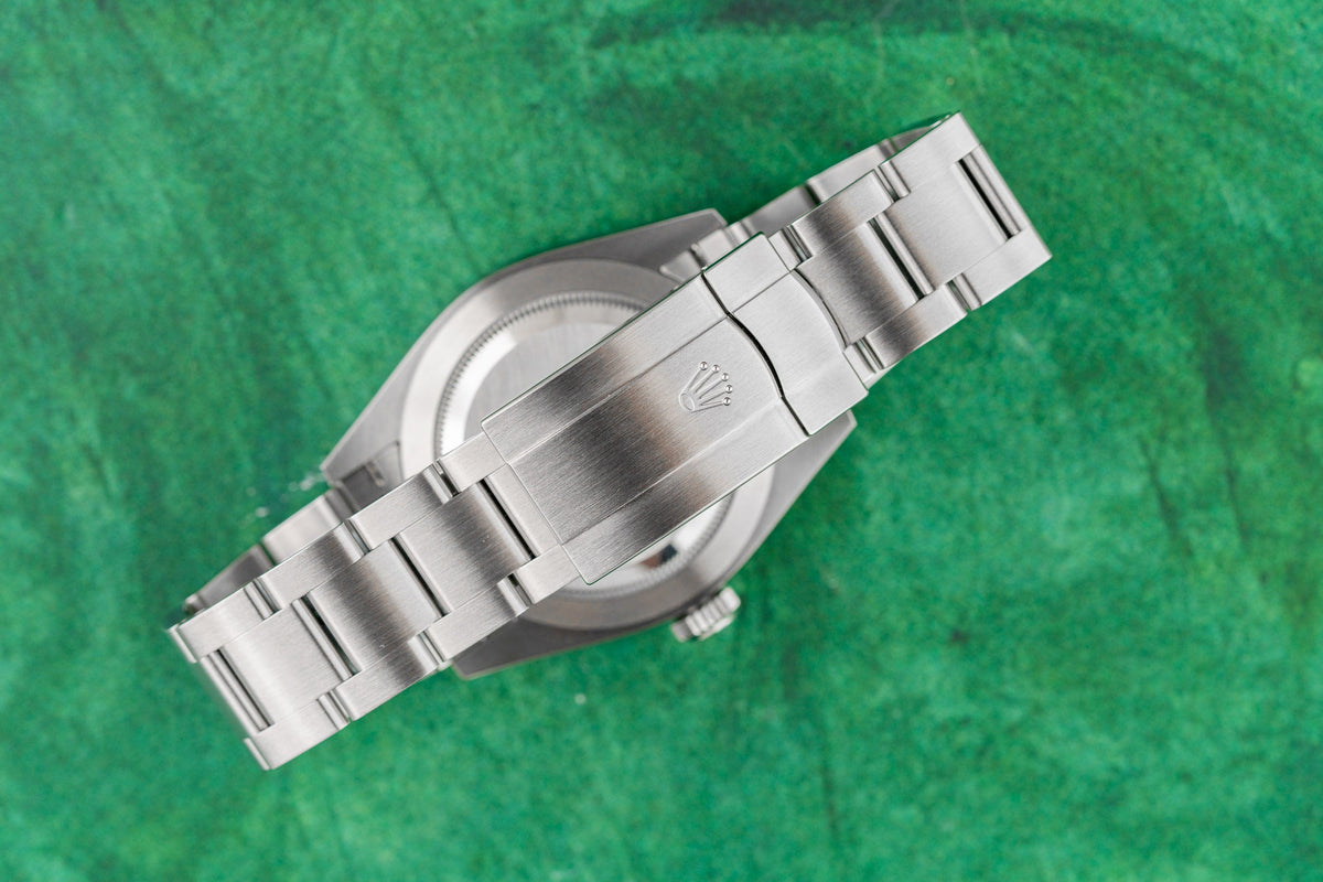 Rolex Oyster Perpetual 41 134300 Candy Pink Dial Oyster Bracelet Clasp - The Watch Business Sydney CBD